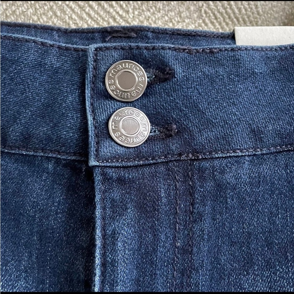 NWT Maurices Denim High Rise Jean Shorts size 12